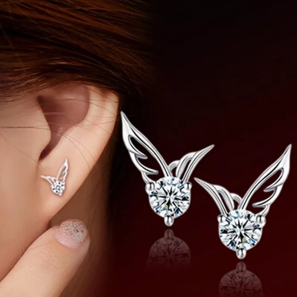 angel wings stud earrings Jewelry - Angel Wings Studs